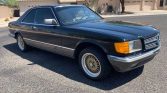 Black 1984 Mercedes-Benz 500 sec coupe automatic For Sale