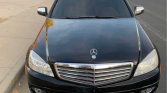 Black 2008 Mercedes-Benz C300 sedan automatic For Sale