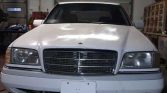 White 1995 Mercedes-Benz C 220 sedan automatic For Sale