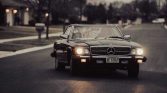 Black 1982 Mercedes-Benz 380 SL Roadster automatic For sale