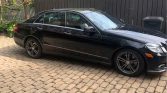 Black 2011 Mercedes-Benz E550 4Matic sedan For Sale