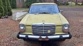 Yellow 1976 Mercedes-Benz 240d automatic sedan For Sale
