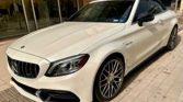 2019 Mercedes-Benz C63S AMG low miles convertible For Sale
