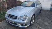 Silver 2008 Mercedes-Benz CLK200 Kompressor Sport For Sale