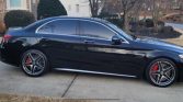 Black 2016 Mercedes-Benz C63S AMG sedan automatic For Sale