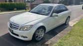 White 2010 Mercedes-Benz C250 CGI Avantgarde sedan automatic For Sale