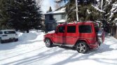 Mars Red 2015 Mercedes-Benz G63 V8 automatic For Sale
