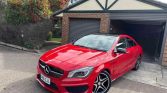 Red 2016 Mercedes-Benz CLA 200d 4-cylinder automatic For Sale