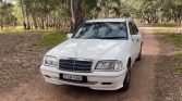 White 1998 Mercedes-Benz C180 automatic sedan For Sale