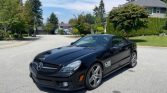 Black 2011 Mercedes-Benz SL63 AMG automatic For Sale