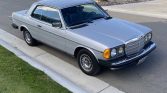 Silver 1985 Mercedes-Benz 300 CD Turbo Coupe For Sale
