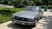 Silver 1989 Mercedes-Benz 560SL automatic For Sale