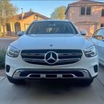 White 2020 Mercedes-Benz GLC 300 automatic SUV For Sale