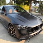 Matte grey 2024 Mercedes-Benz C43 AMG automatic sedan For Sale