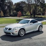 Silver 2005 Mercedes-Benz SLK 55 AMG automatic For Sale