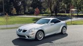 Silver 2005 Mercedes-Benz SLK 55 AMG automatic For Sale