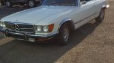 White 1973 Mercedes-Benz 450 SLC automatic coupe For Sale