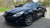 Black 2005 Mercedes-Benz SLK 350 roadster automatic For Sale