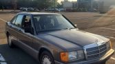 Grey 1989 Mercedes-Benz 190e 2.6 sedan automatic For Sale
