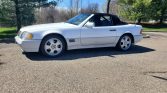 White 1994 Mercedes-Benz SL 320 automatic roadster For Sale