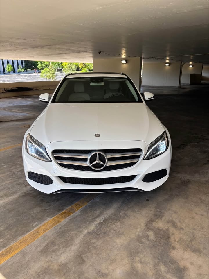 White 2016 Mercedes-Benz C300 automatic sedan For Sale