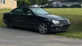 Black 2004 Mercedes-Benz CLK 500 automatic convertible For Sale