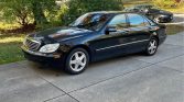 Black 2004 Mercedes-Benz S500 automatic sedan For Sale