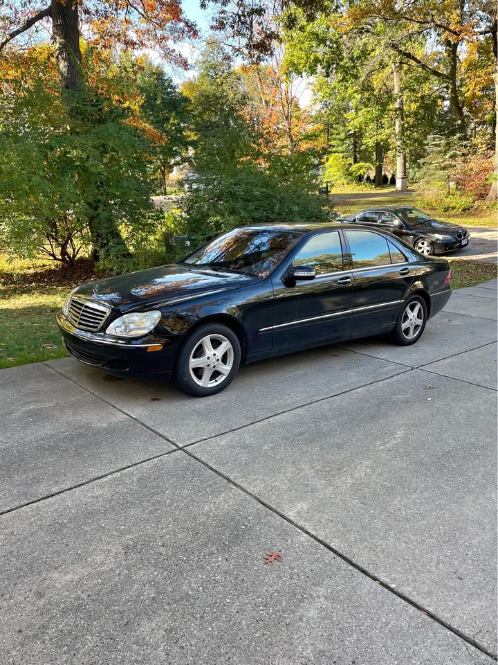 Black 2004 Mercedes-Benz S500 automatic sedan For Sale