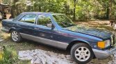 Blue 1984 Mercedes-Benz 300 SD automatic sedan For Sale