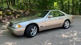 Gold 2000 Mercedes-Benz SL600 V12 automatic coupe For Sale