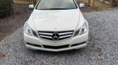 White 2011 Mercedes-Benz E350 automatic convertible For Sale