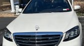 White 2020 Mercedes-Benz S63 AMG automatic sedan For Sale
