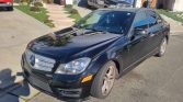 Black 2012 Mercedes-Benz C300 4Matic automatic sedan For Sale