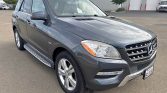 Gray 2012 Mercedes-Benz ML 350 4MATIC automatic SUV For Sale