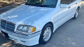 White 1998 Mercedes-Benz C230 automatic sedan For Sale