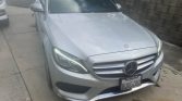 Damaged silver 2017 Mercedes-Benz C300 4Matic sedan For Sale