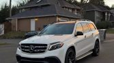 White 2018 Mercedes-Benz GLS 63 AMG automatic SUV For Sale