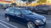Blue 2012 Mercedes-Benz C250 automatic sedan For Sale