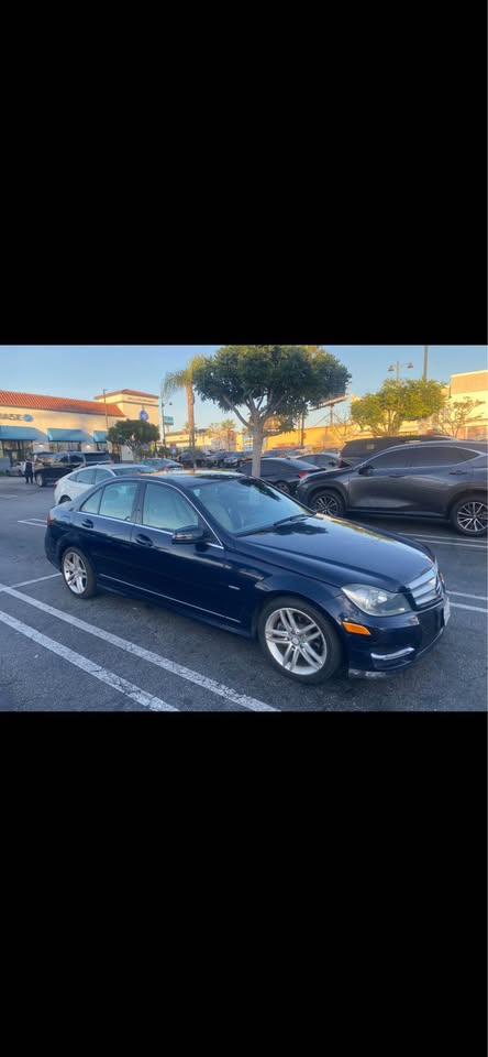 Blue 2012 Mercedes-Benz C250 automatic sedan For Sale