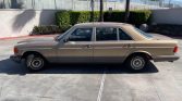 Gold 1983 Mercedes-Benz 380SEL automatic sedan For Sale