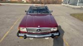Red 1983 Mercedes-Benz 380SL automatic coupe For Sale