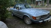 Silver 1979 Mercedes-Benz SL450 roadster automatic For Sale