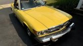 Yellow 1982 Mercedes-Benz SL380 automatic convertible For Sale