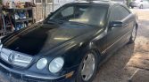 Black 2002 Mercedes-Benz CL600 automatic coupe For Sale