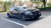 Black 2012 Mercedes-Benz CLS63 AMG automatic coupe For Sale