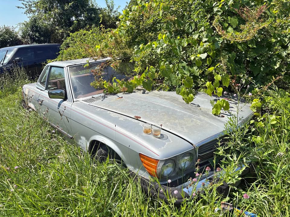 Silver 1979 Mercedes-Benz SL 450 automatic coupe For Sale