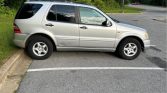 Silver 2002 Mercedes-Benz ML320 automatic SUV For Sale