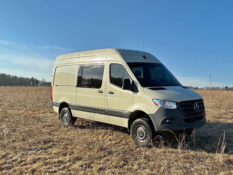 Tan 2021 Mercedes-Benz Sprinter 2500 automatic van For Sale
