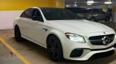 White 2018 Mercedes-Benz E63s automatic sedan For Sale
