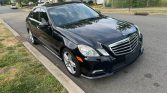 Black 2010 Mercedes-Benz E550 4Matic automatic sedan For Sale